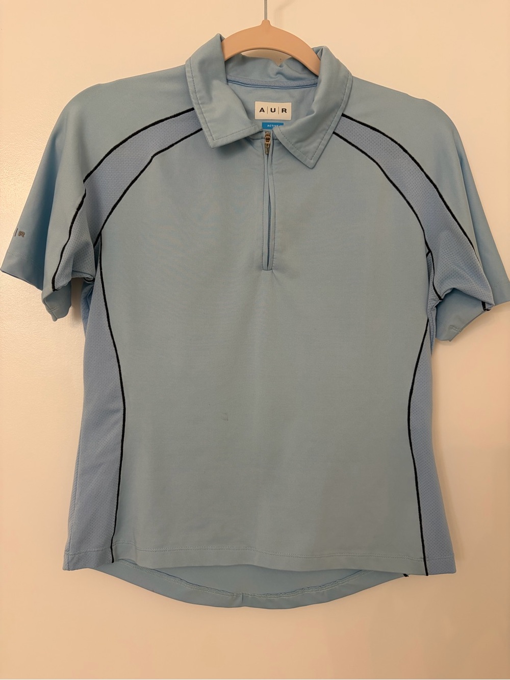 AUR Active Performance Polo with Contrast Piping